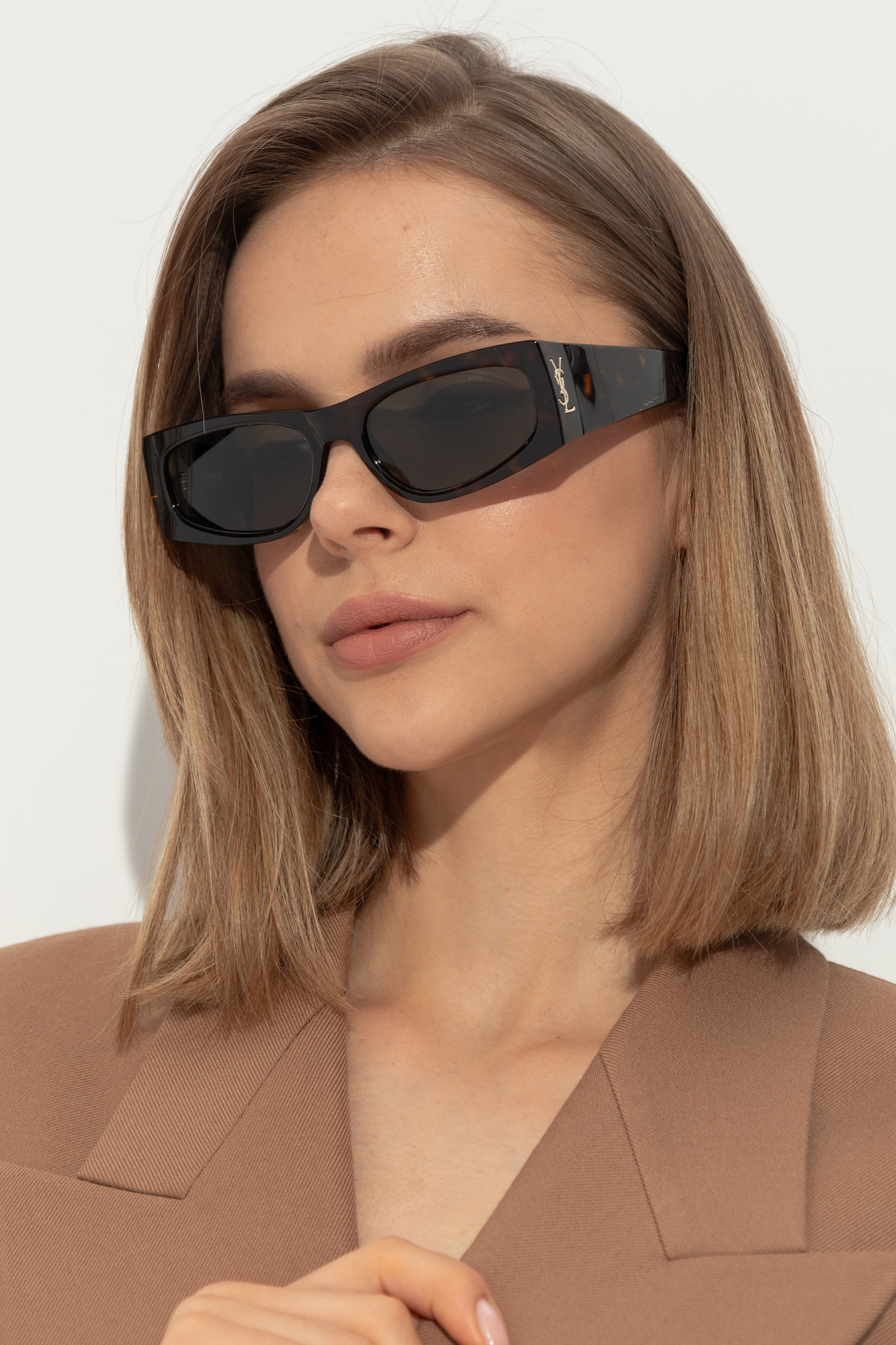 SAINT LAURENT/サンローラン/キャットアイアセテートサングラス Saint Laurent | Kate cat-eye acetate sunglasses | NET-A